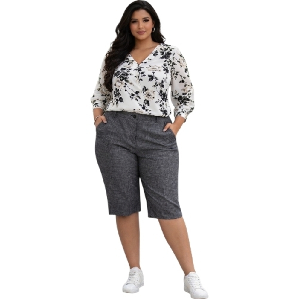Counterparts Black and Gray Plaid Pants